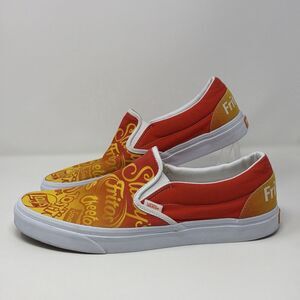 Vans Frito Lay Chips Slip On Shoes Orange Red Mens 13 Rare Snack